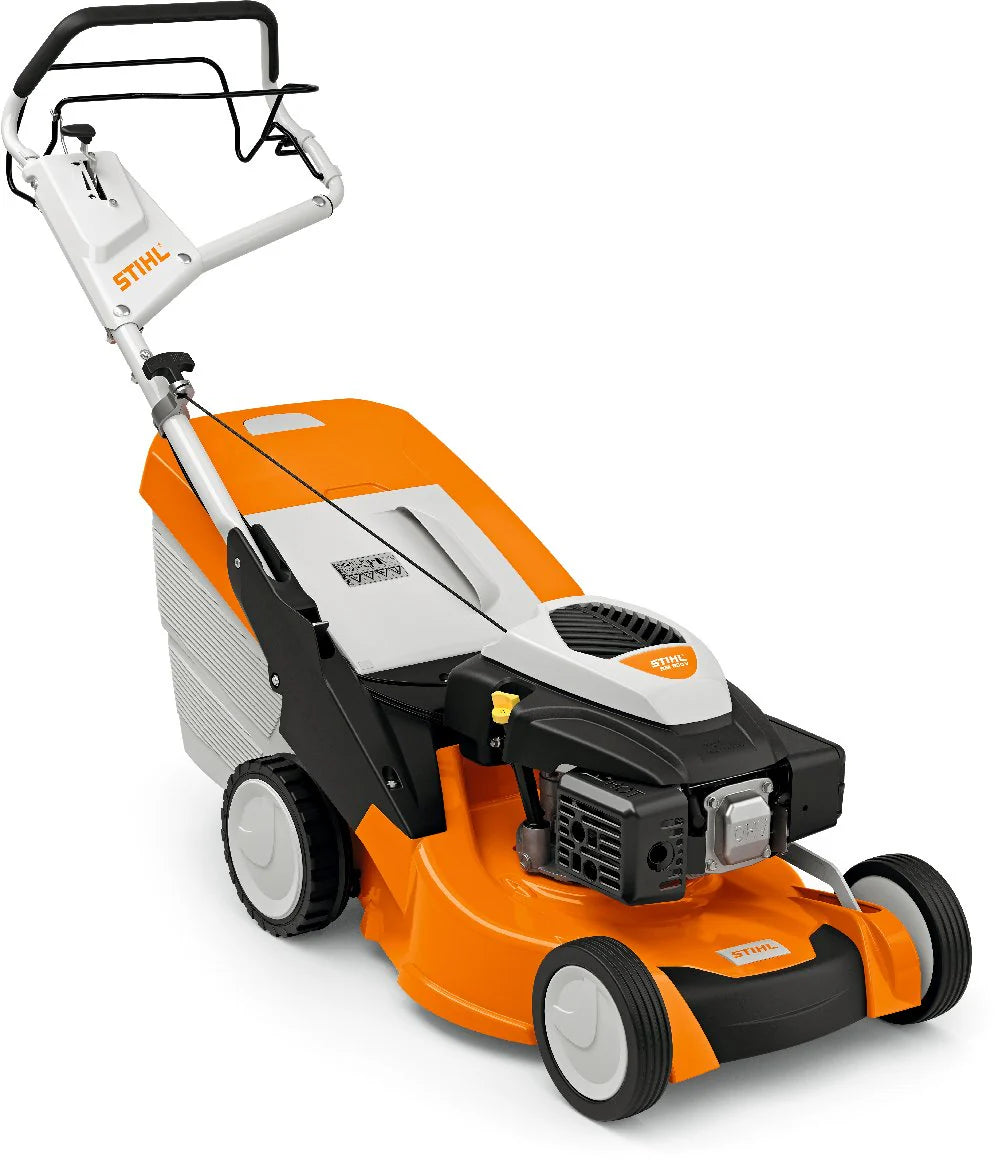 Stihl RM650V 48cm Self-Propelled Multi-Function Blade Petrol Lawn Mower