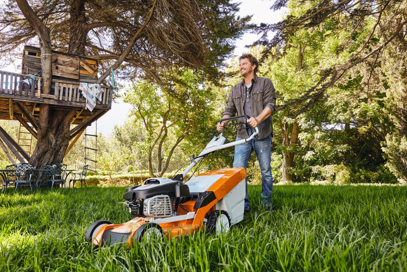 Stihl RM 655 V 53cm Self-Propelled Petrol Lawn Mower – Vario Drive, Aluminium Deck