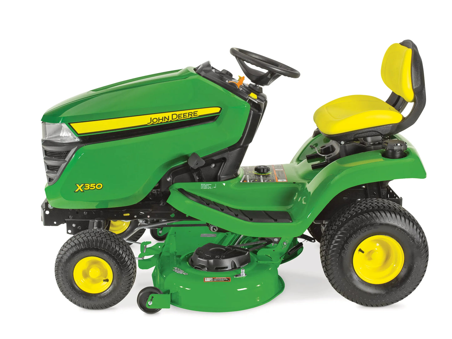 John Deere X350 – Ride-On Lawn Tractor with Rear Grass Collection