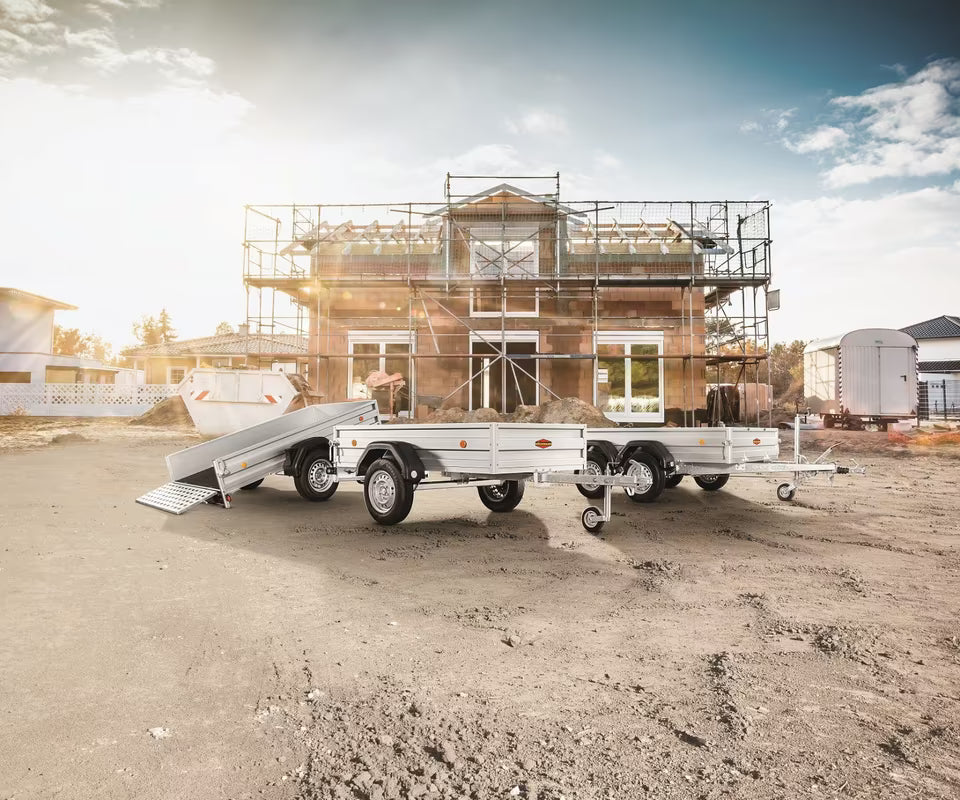 Böckmann TL-AL 3015/27 – Tandem-Axle Aluminium Utility Trailer (2,700 kg)