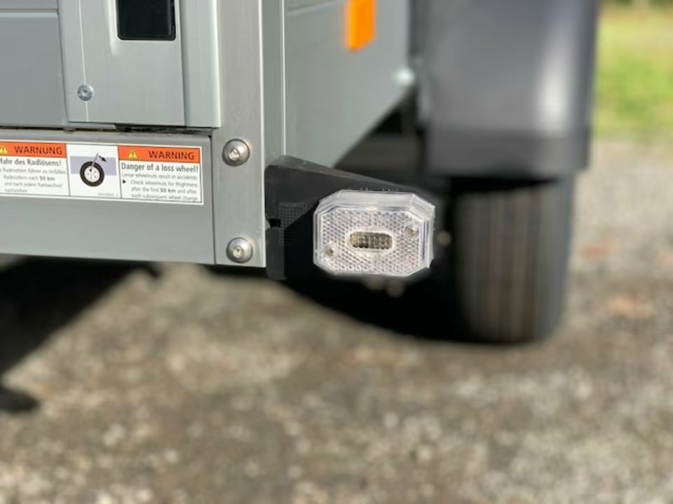 Humbaur HA 203015 – Double-Axle (Tandem) Aluminium Utility Trailer (2,000 kg)