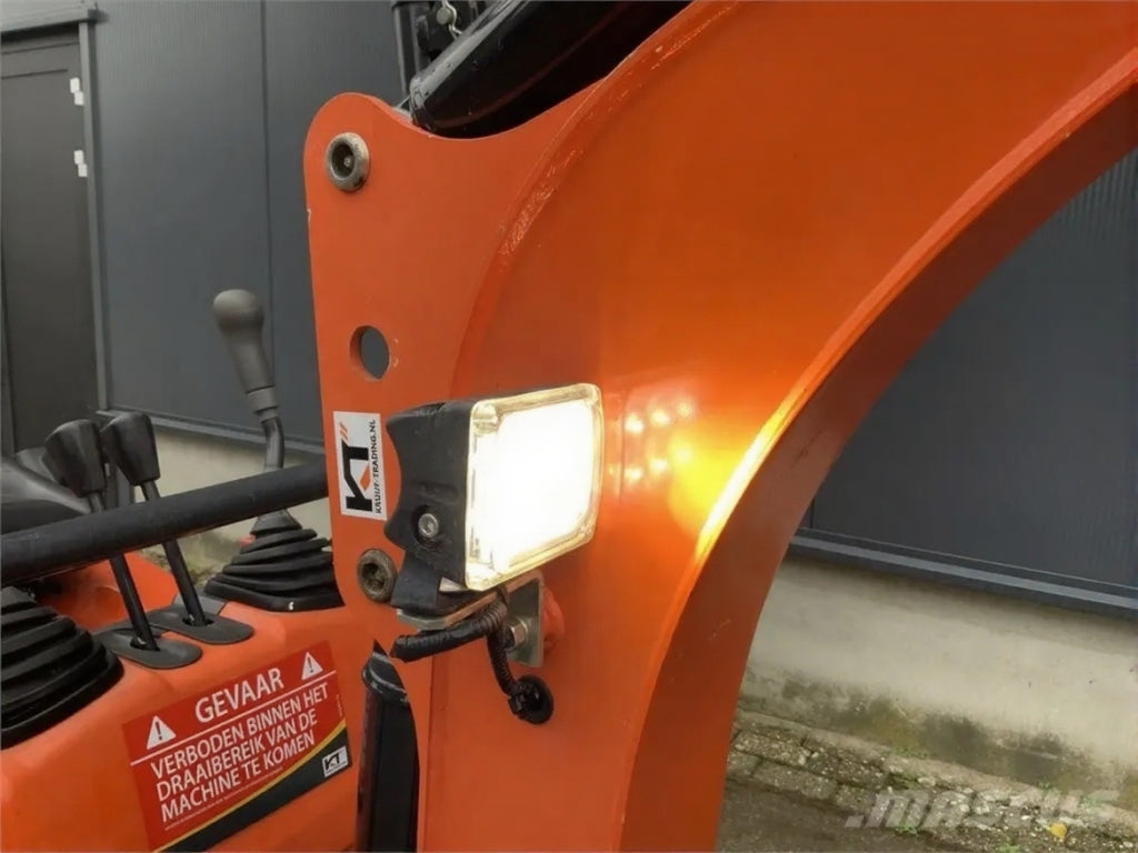 2022 Kubota K008-5 Mini Excavator – 360 h, Adjustable Tracks, 3 Buckets Included