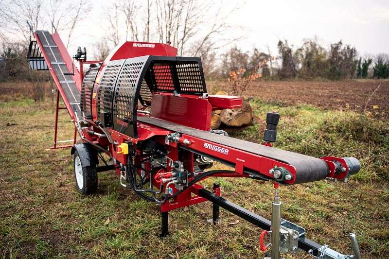 Brugger Machinery SA48 Pro – Heavy-Duty Firewood Processor (48 cm, 20 T)