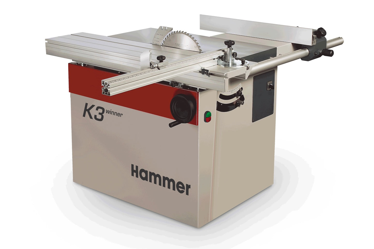 Hammer K3 Winner Sliding Table Saw – Precision Format Saw with Sliding Table