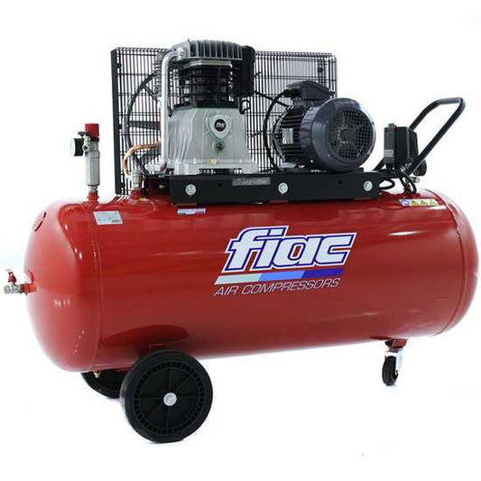 Fiac AB 300/858 Two-Stage Belt-Driven Air Compressor – 270 L, 7.5 HP