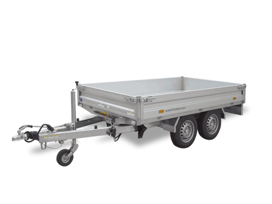 Humbaur HUK 303117 – Tandem-Axle Tipper Trailer (3,000 kg GVW)