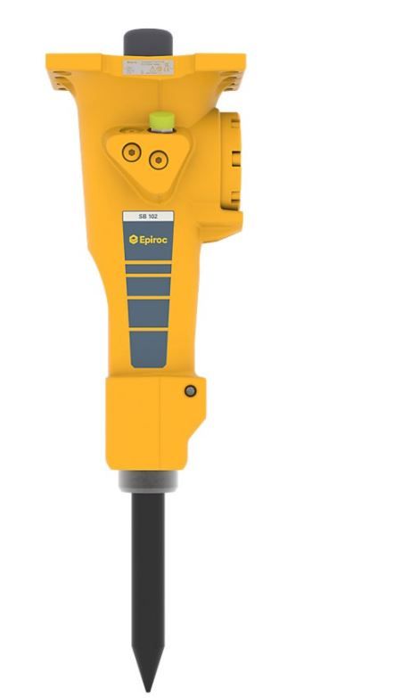 Epiroc SB 102 – Hydraulic Breaker for 1.1–3 Tonne Excavators