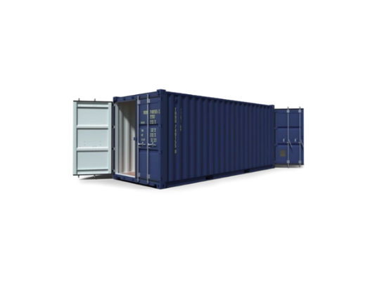 20-Foot Double Door Shipping Container (First Trip)