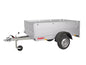 Anssems GT750 251×126 HT – Single Axle Utility Trailer with Cover & Railing