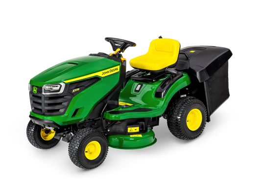 John Deere X117R – Ride-On Lawn Tractor with Rear Grass Collection