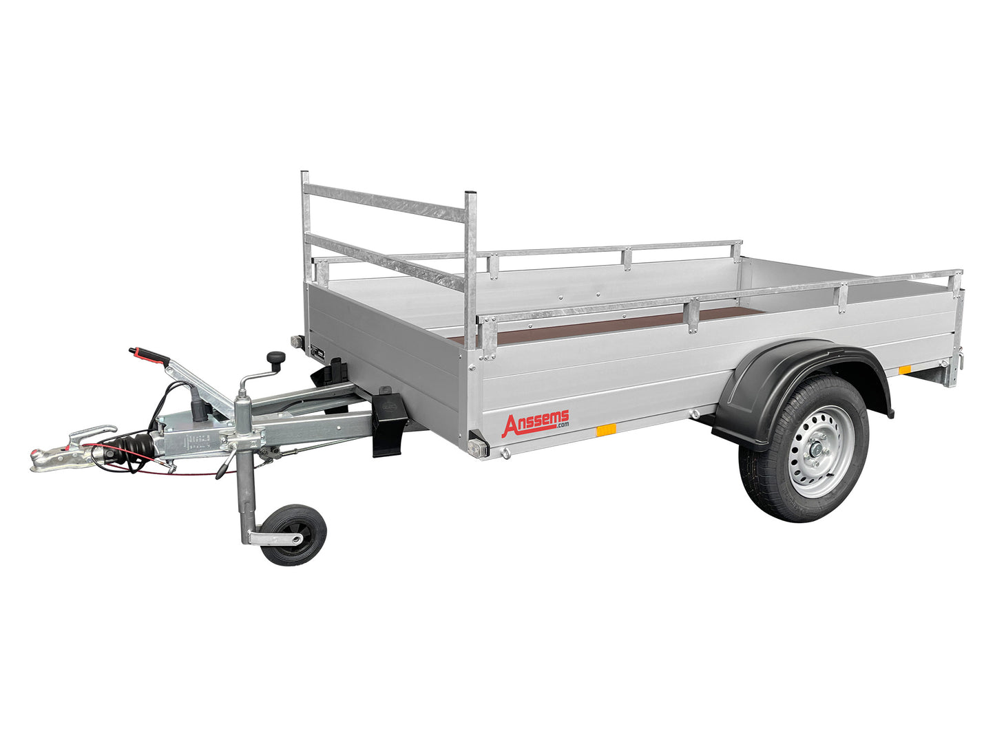 Anssems GTB 1200 – 251×126 R Braked Utility Trailer with Aluminum Box (1200 kg)