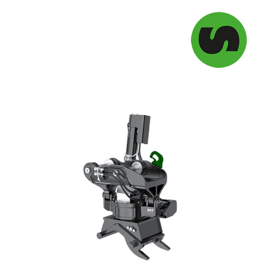 Steelwrist X07 Tiltrotator for 6–8 t Excavators – S45 Sandwich, Hydraulic Open/Close