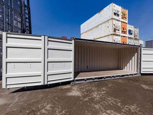 20-Foot Open Side Shipping Container (First Trip)