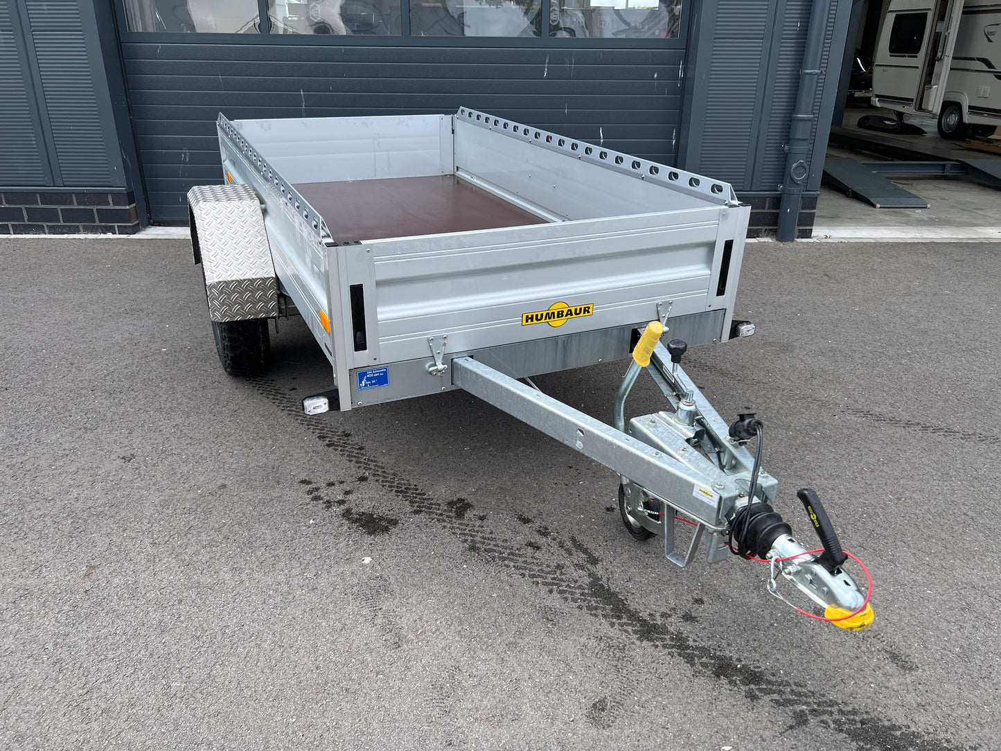 Humbaur HA 132513 – Single-Axle Aluminium Utility Trailer (1,300 kg)