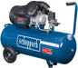 Scheppach HC100DC – Twin-Cylinder Air Compressor (100 L, 3 HP, 230 V)