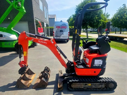 2022 Kubota U10-5 Mini Excavator – 3 Buckets, Quick Coupler, Hydraulic Hammer Circuit