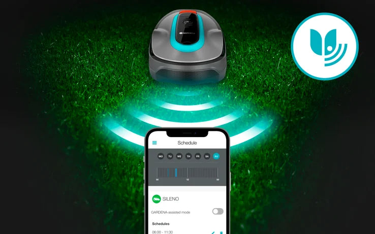 Gardena SILENO life – Robotic Lawn Mower for Medium-Sized Gardens