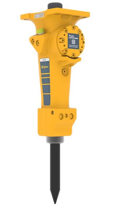 Epiroc SB 102 – Hydraulic Breaker for 1.1–3 Tonne Excavators
