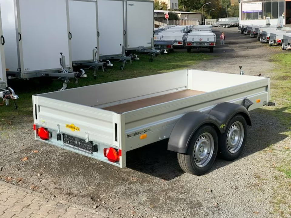 Humbaur HA 203015 –  Double-Axle (Tandem) Aluminium Utility Trailer (2,000 kg)