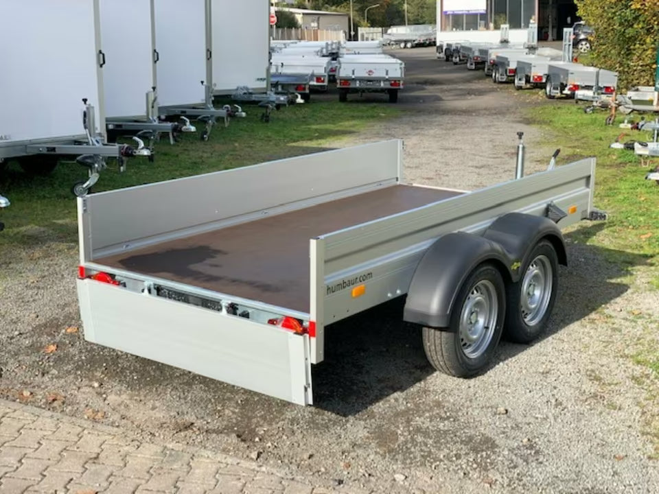 Humbaur HA 203015 –  Double-Axle (Tandem) Aluminium Utility Trailer (2,000 kg)