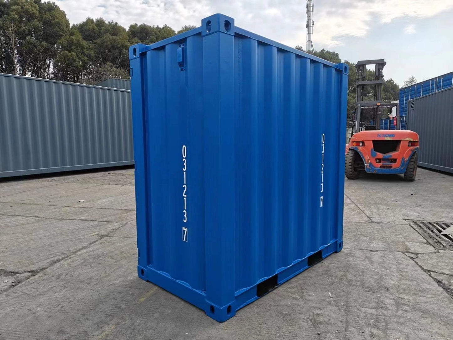 4-Foot Storage Container (Corten Steel)