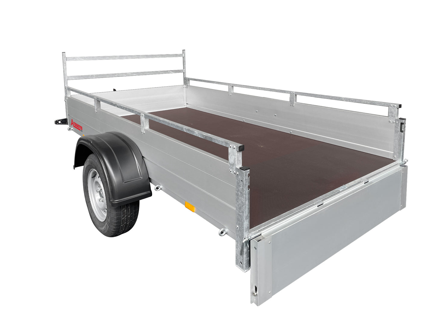 Anssems GTB 1200 – 251×126 R Braked Utility Trailer with Aluminum Box (1200 kg)