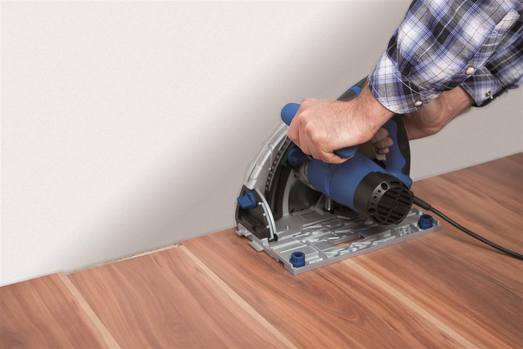 Scheppach PL55 Plunge Saw with Guide Rails – 160 mm Precision Track Saw