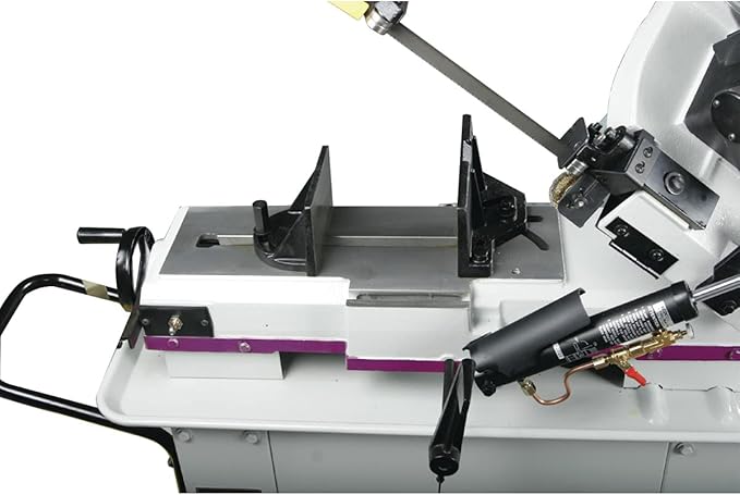 Optimum OPTIsaw S181 Metal Bandsaw – Hydraulic Feed, 0°–45° Angle Cutting
