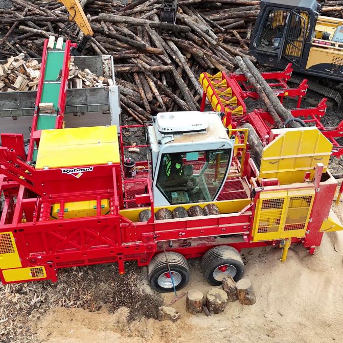 Rabaud XYLOG 520 – Professional Firewood Processor (Up to 520 mm Logs)