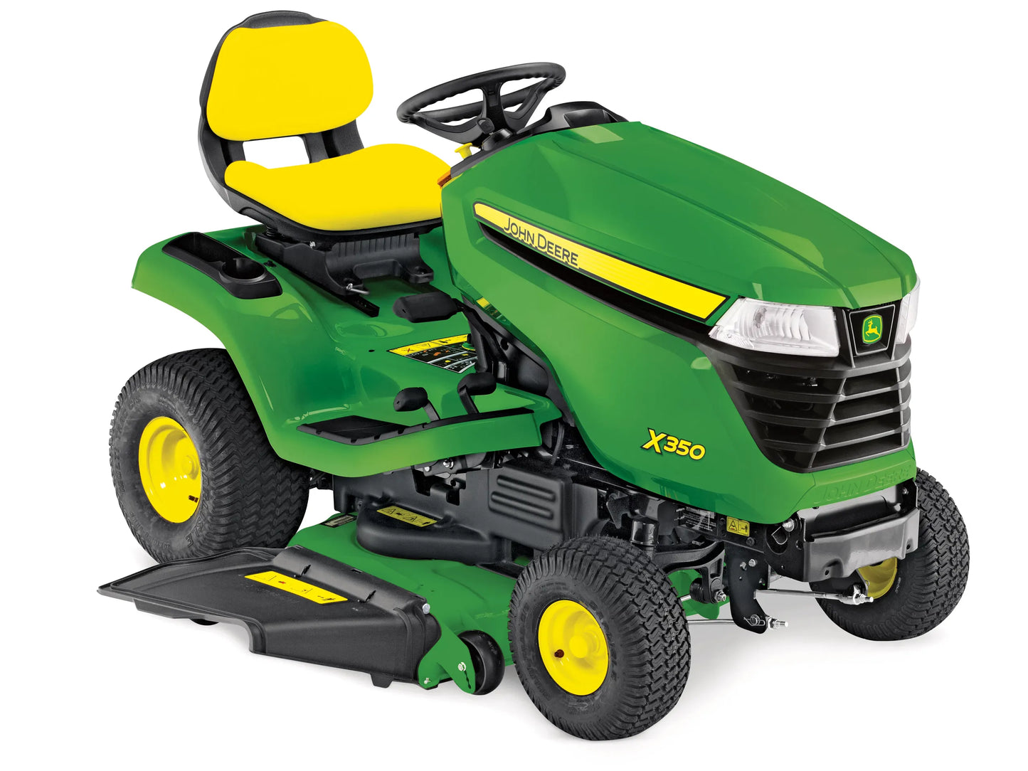 John Deere X350 – Ride-On Lawn Tractor with Rear Grass Collection