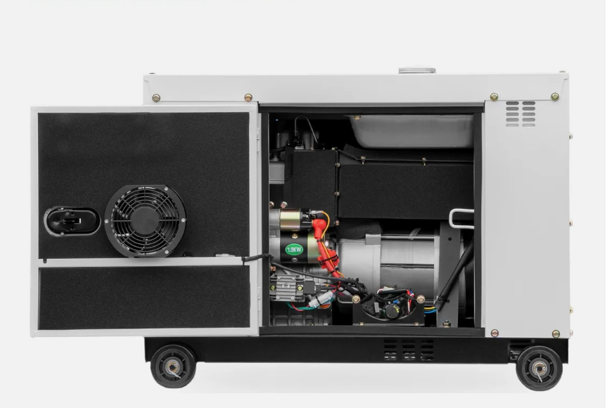 Hyundai DHY8000SE 8.0kW Silent Diesel Generator – Electric Start, Single-Phase