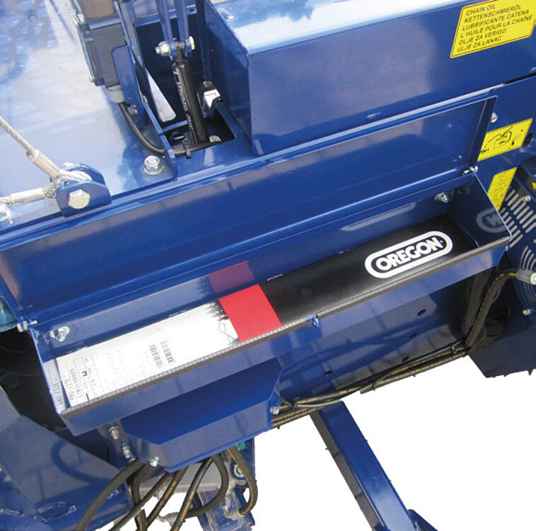 Tajfun RCA 400 Joy Tractor-Powered Firewood Processor with Conveyor