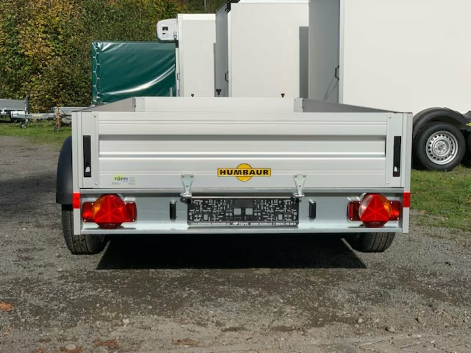 Humbaur HA 203015 –  Double-Axle (Tandem) Aluminium Utility Trailer (2,000 kg)