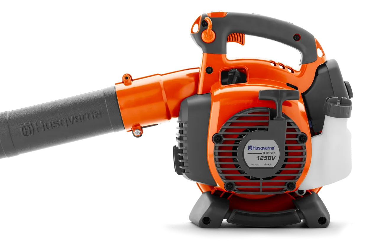 Husqvarna 125BVx Petrol Blower &amp; Vacuum – Dual-Function Garden Cleaning Tool