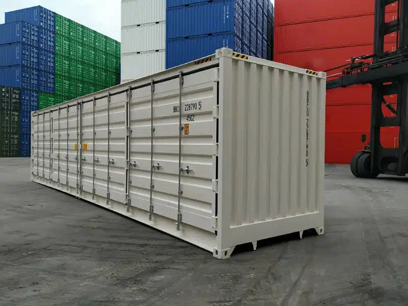 40-Foot High Cube Open Side Shipping Container (First Trip)
