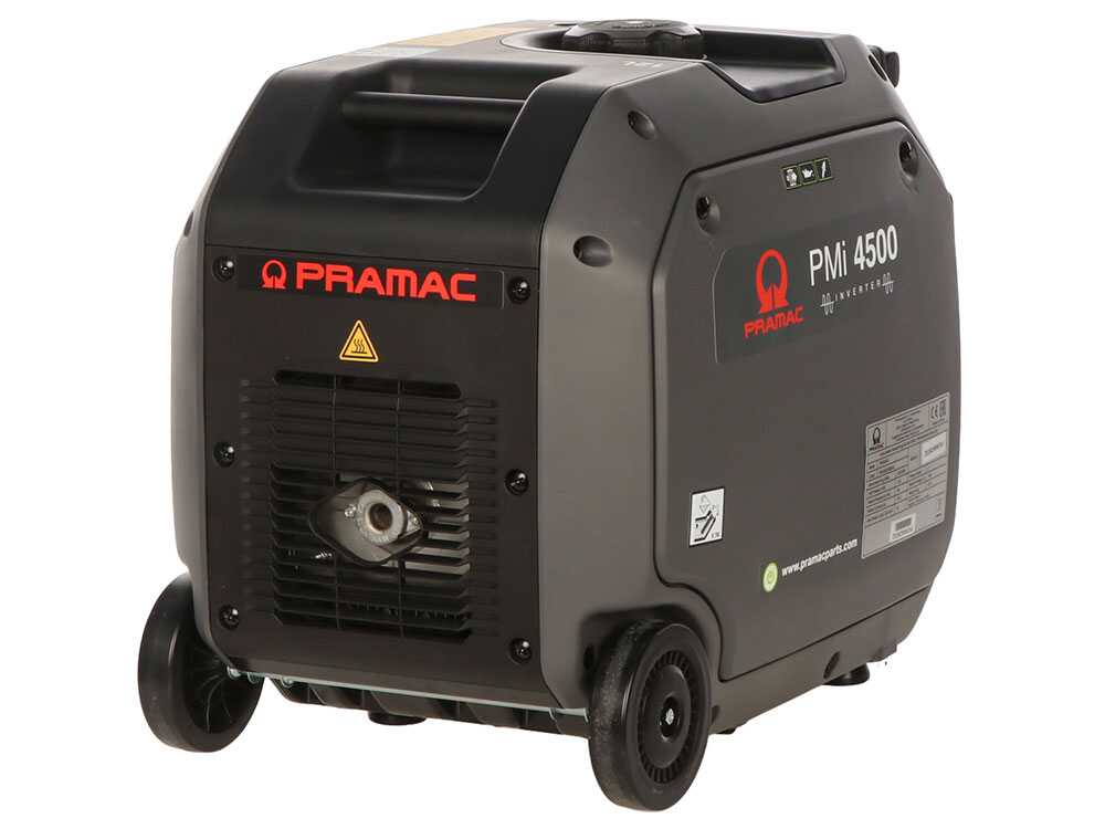Pramac PMi 4500 Inverter Generator – Trolley, 3.8kW Continuous, Silent, Single-Phase