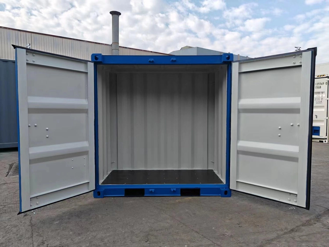 4-Foot Storage Container (Corten Steel)