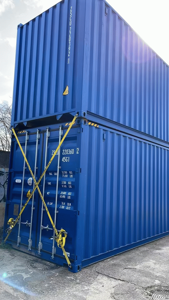 40ft High Cube Dry Van Container (New)