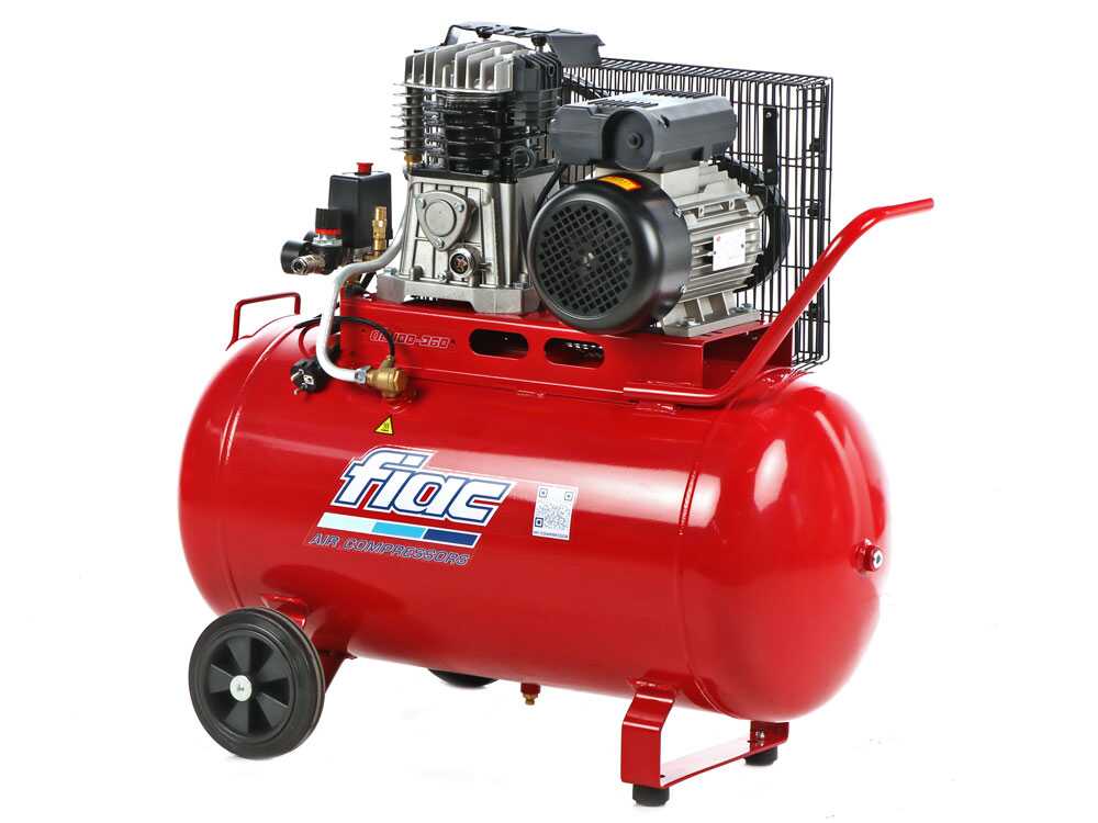 Fiac AB 100/360 M Belt-Driven Air Compressor – 100 L, 3 HP