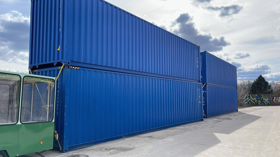 40ft High Cube Dry Van Container (New)