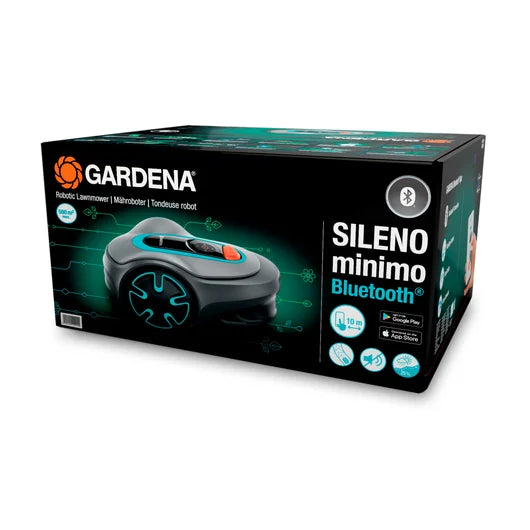 Gardena SILENO minimo Robotic Lawn Mower for Small Gardens