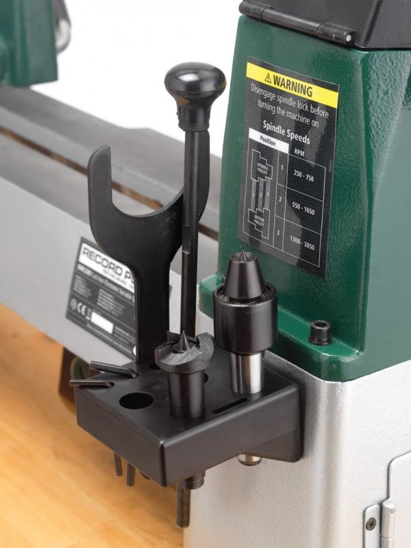 Record Power DML320 Variable-Speed Woodturning Lathe – M33 Spindle