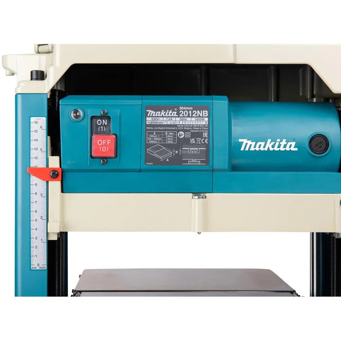 Makita 2012NB Thickness Planer – 304 mm Compact Wood Thicknesser