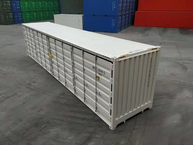 40-Foot High Cube Open Side Shipping Container (First Trip)