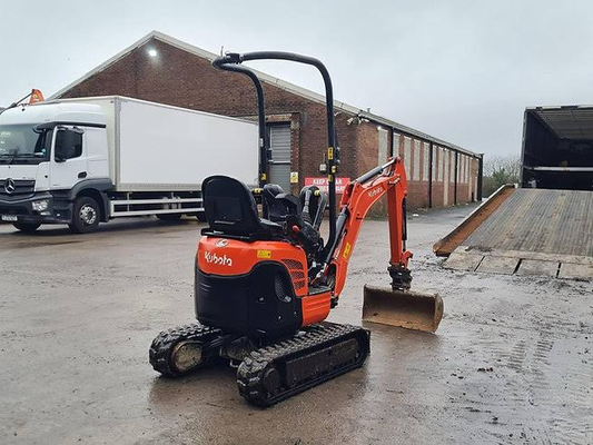 2019 Kubota U10-3 Mini Excavator – 3 Buckets, 1,130 h, Rubber Tracks