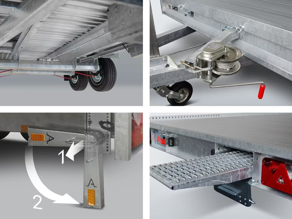 Anssems MSX 3000 – Multi-Purpose Transporter Trailer (3,000 kg GVW)