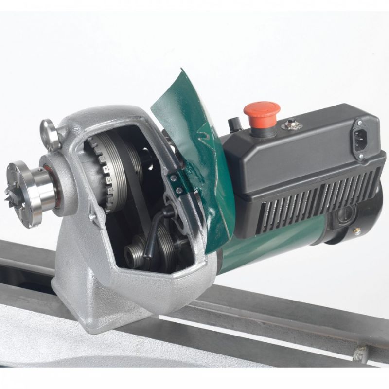 Record Power Coronet Herald Variable-Speed Woodturning Lathe – M33 Spindle, Swivel Headstock