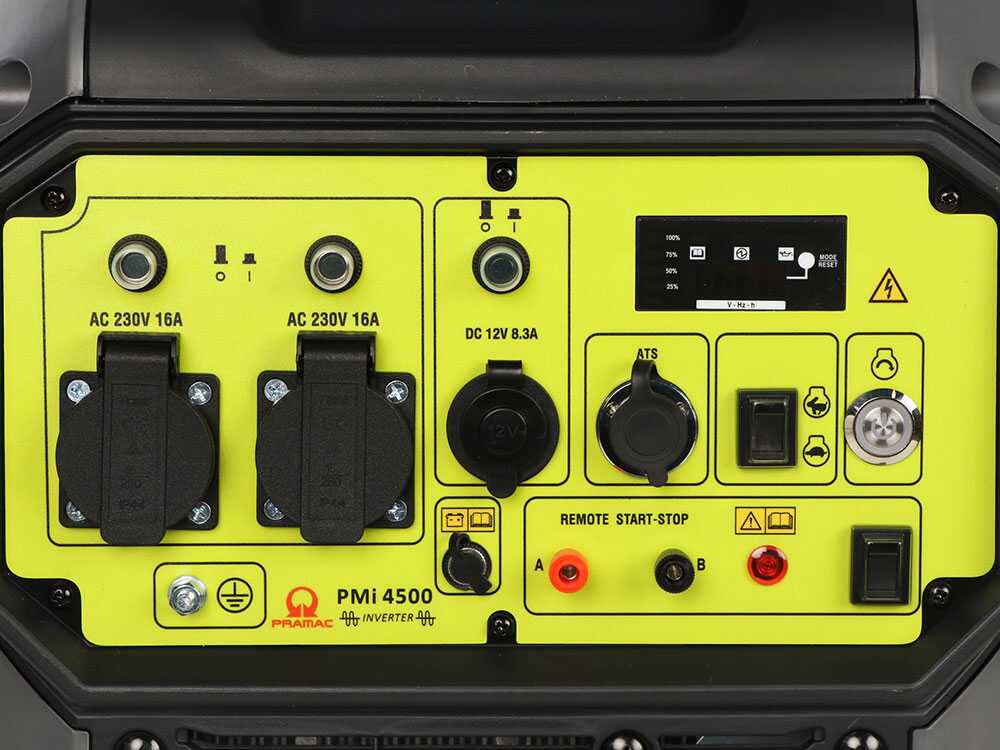 Pramac PMi 4500 Inverter Generator – Trolley, 3.8kW Continuous, Silent, Single-Phase