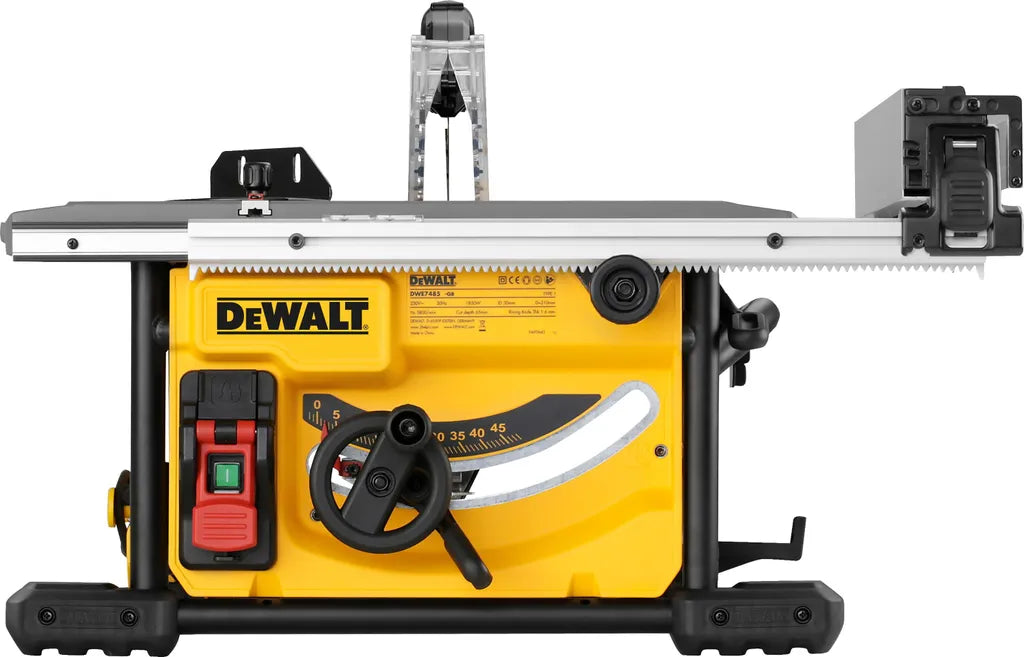 DeWalt DWE7485 Portable Table Saw – 210 mm, 1850 W