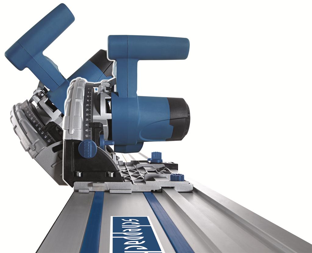 Scheppach PL55 Plunge Saw with Guide Rails – 160 mm Precision Track Saw